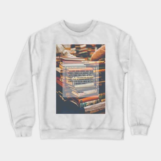 Wild books Crewneck Sweatshirt by missguiguitte